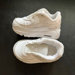 Nike Air Max 90 ‘Triple White’ - Toddler Size 4C